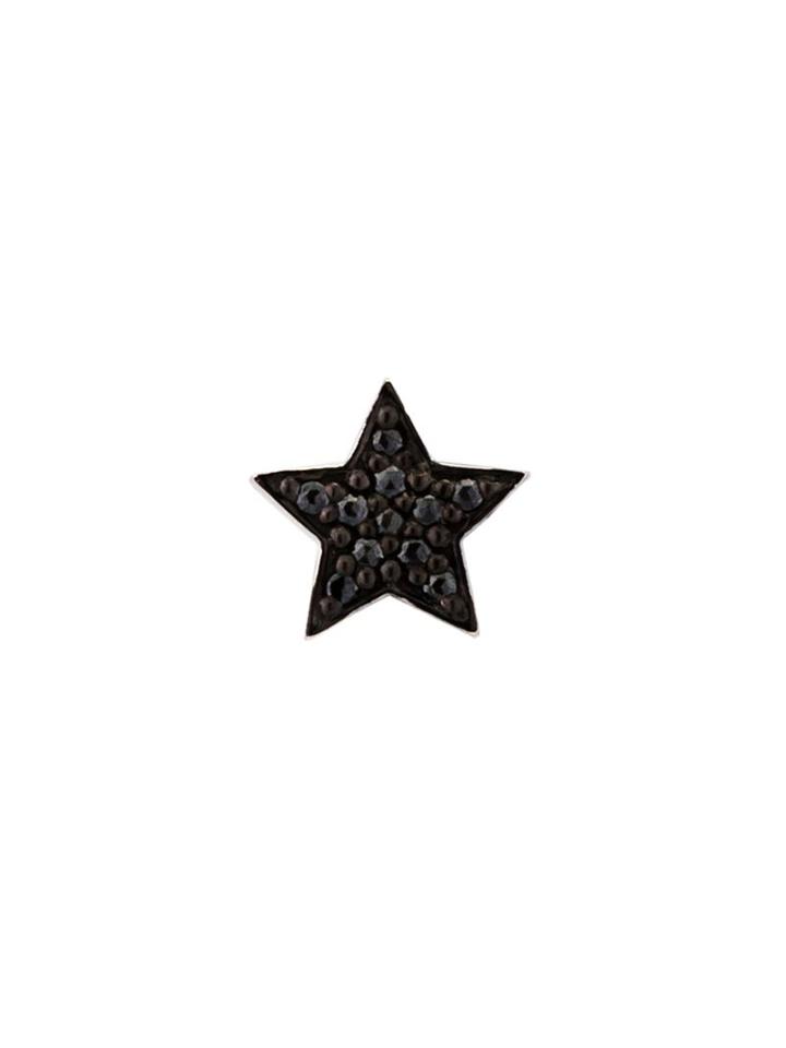 Alinka 'stasia' Black Diamond Stud Mini Single Earring