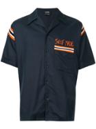 Selfmade By Gianfranco Villegas Embroidered Logo Shortsleeved Shirt -