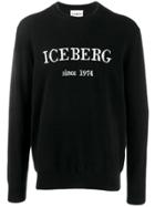 Iceberg Logo Jumper - Black