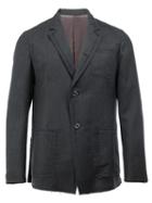 Undercover 'the Shepherd Undercover' Blazer, Men's, Size: 4, Grey, Cupro/wool/cotton/nylon