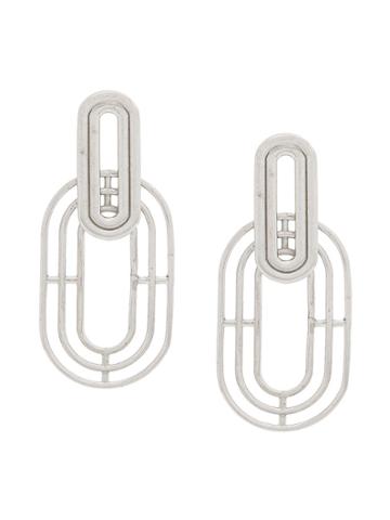 Charlotte Valkeniers Meta Earrings - Silver