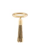 Eddie Borgo Tassel Ring, Women's, Size: 7, Metallic, Brass