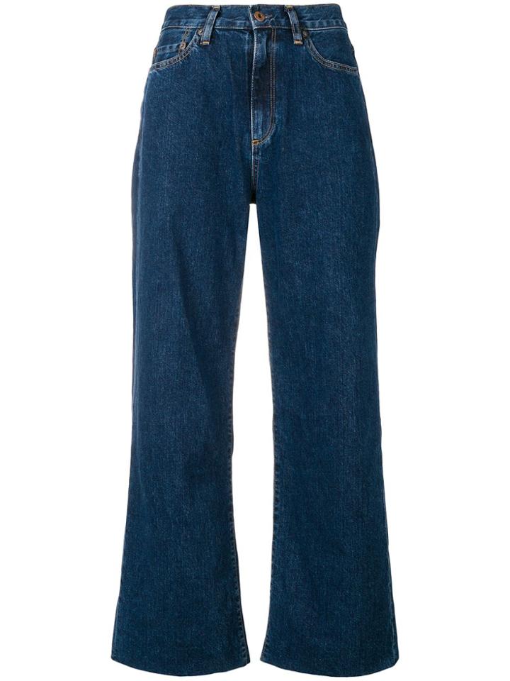 Simon Miller Wide Leg Jeans - Blue
