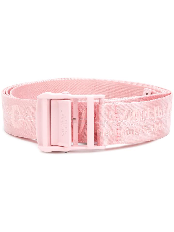 Off-white Industrial Logoed Belt - Pink & Purple