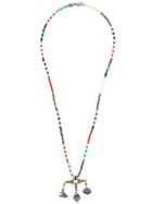 Valentino Valentino Garavani Beaded Multi-charm Necklace - Multicolour
