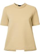 Marni - Open Back Top - Women - Polyester - 42, Nude/neutrals, Polyester