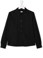 Elisabetta Franchi La Mia Bambina Star Button-down Shirt - Black