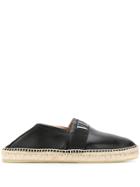 Valentino Valentino Garavani Vltn Logo Espadrilles - Black
