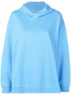 Mm6 Maison Margiela Classic Oversized Hoodie - Blue