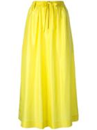Joseph Midi Full Skirt - Yellow & Orange