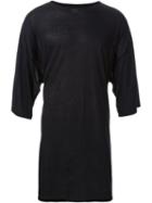 Strateas Carlucci Oversized T-shirt, Men's, Size: Xl, Black, Modal