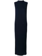 N.peal Sleeveless Maxi Sweater Dress - Blue