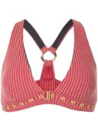 Duskii Bay Breeze Bikini Top - Red
