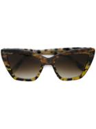 Prism 'calvi' Sunglasses, Women's, Brown, Acetate