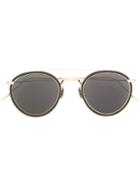 Eyevan7285 Round Frame Sunglasses - Black