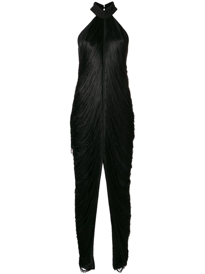 Cristina Savulescu Evening Designer Dress - Black