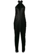 Cristina Savulescu Evening Designer Dress - Black