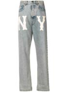 Gucci Ny Yankees&trade; Patch Jeans - Blue