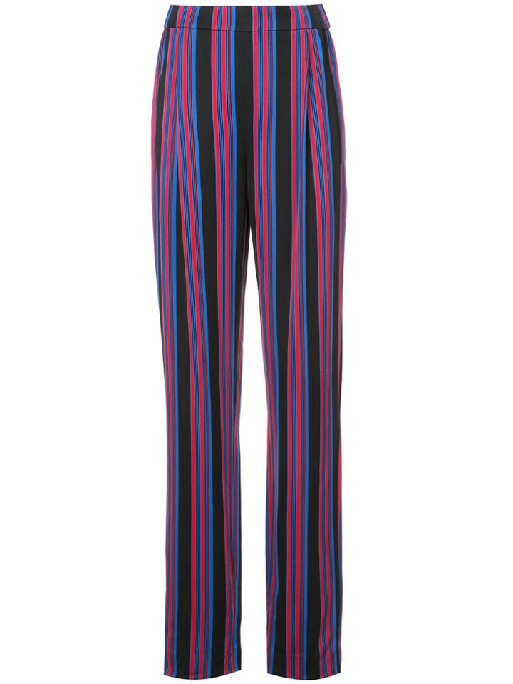 Dvf Diane Von Furstenberg Full Length Soft Trousers - Blue