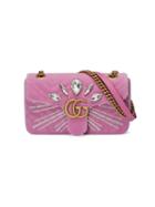 Gucci Gg Marmont Small Shoulder Bag - Pink