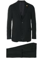 Lardini Slim Single Breasted Suit - Blue