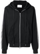 Stampd Front Zip Hooded Jacket - Black
