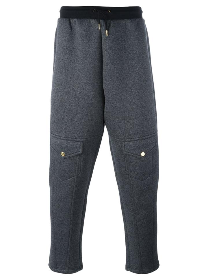 Astrid Andersen Knee Pocket Track Pants - Grey