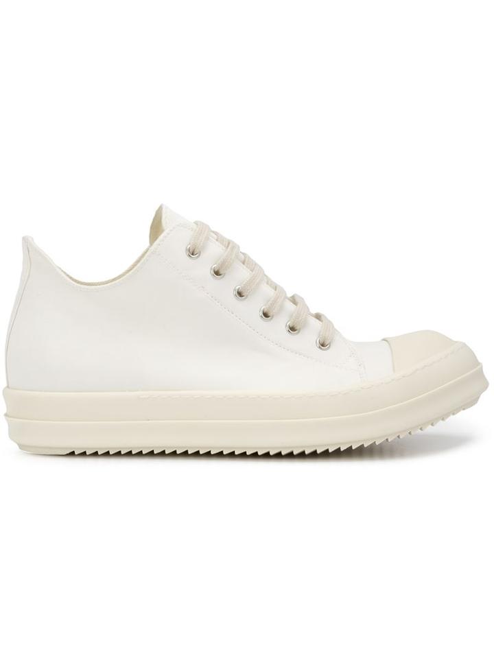 Rick Owens Drkshdw Cyclops Sneakers, Men's, Size: 43.5, White, Leather/canvas