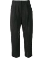 Kenzo Double Pleated Trousers - Black