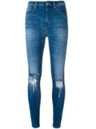 Iro 'nevada' Skinny Jeans, Women's, Size: 29, Blue, Cotton/polyester/spandex/elastane