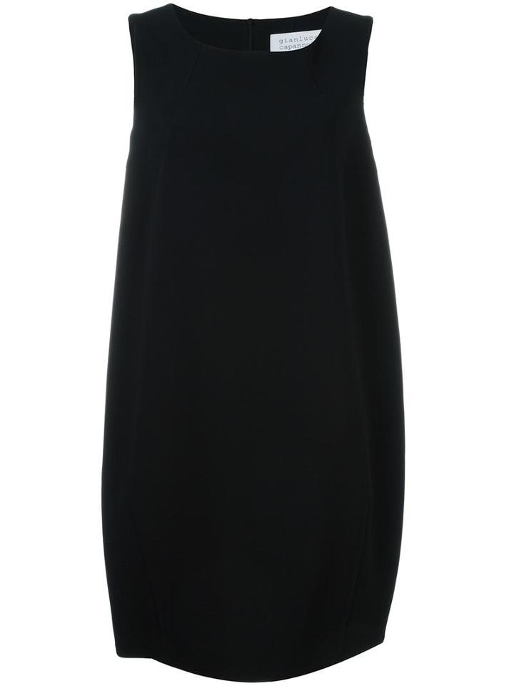 Gianluca Capannolo Classic Shift Dress, Women's, Size: 42, Black, Acetate/viscose/nylon