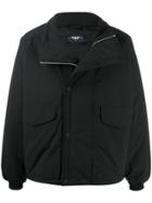 Represent Plain Padded Jacket - Black