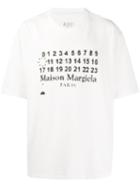 Maison Margiela Logo Print T-shirt - White