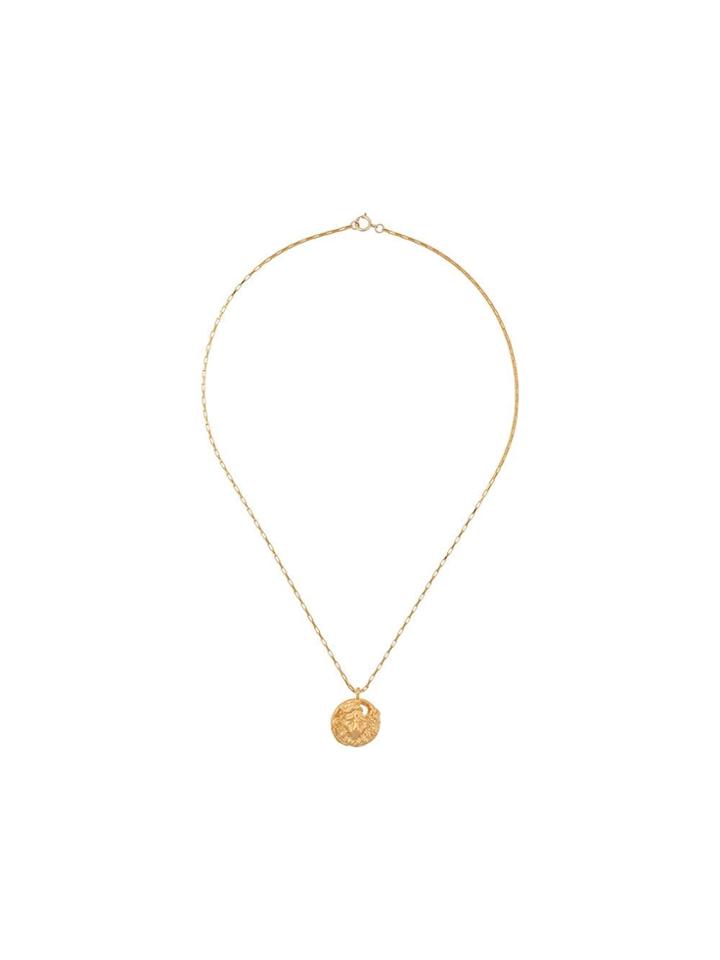 Alighieri The Lion Of The Night Pendant Necklace - Gold