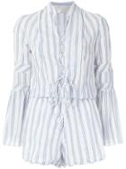 Lilly Sarti Striped Jumpsuit - White
