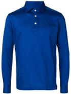 Kiton Long Sleeved Shirt - Blue