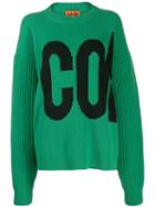 Colville Logo Embroidered Sweater - Green