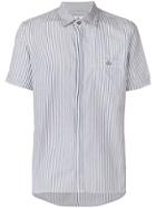 Vivienne Westwood Striped Shortsleeved Shirt - Blue
