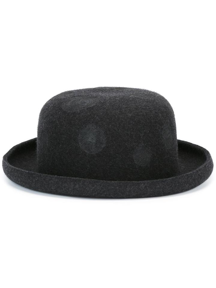 Comme Des Garçons Comme Des Garçons Bowler Hat, Women's, Size: Medium, Black, Wool Felt