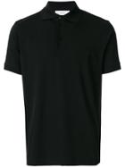 Jil Sander Button Polo Shirt - Black