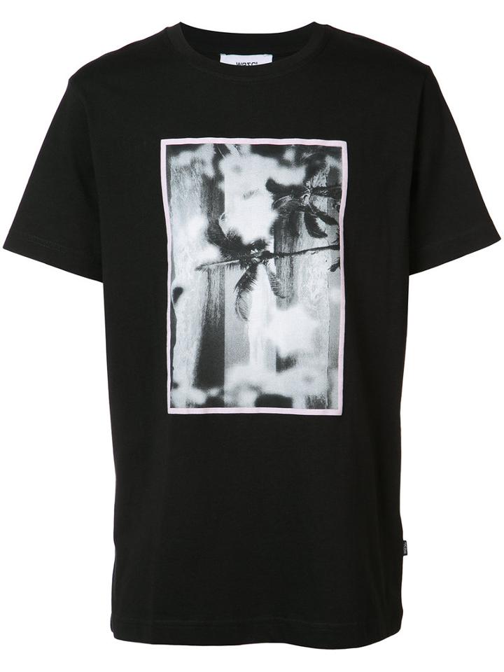Wesc - Max Vertical Beach T-shirt - Men - Cotton - L, Black, Cotton