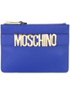 Moschino Logo Strap Clutch