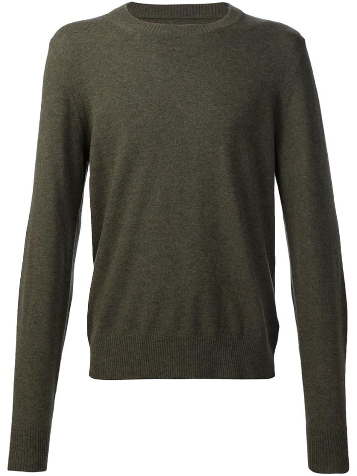 Maison Margiela Crew Neck Jumper - Green