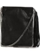 Stella Mccartney 'falabella' Flat Crossbody Bag, Women's, Black, Artificial Leather/metal (other)