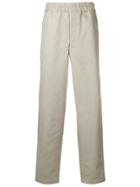 Comme Des Garçons Shirt Side Panelled Track Pants - Neutrals