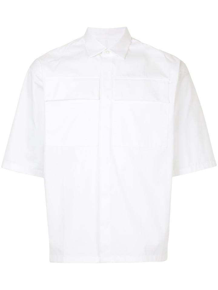 Jil Sander Front Pockets Shirt - White