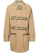 Kolor Casual Duffle Coat - Brown