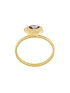 Natasha Collis Sapphire Nugget Ring, Women's, Size: O, Metallic