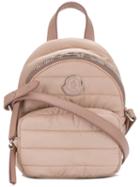 Moncler - Padded Shoulder Bag - Women - Lamb Skin/polyamide/polyester - One Size, Pink/purple, Lamb Skin/polyamide/polyester