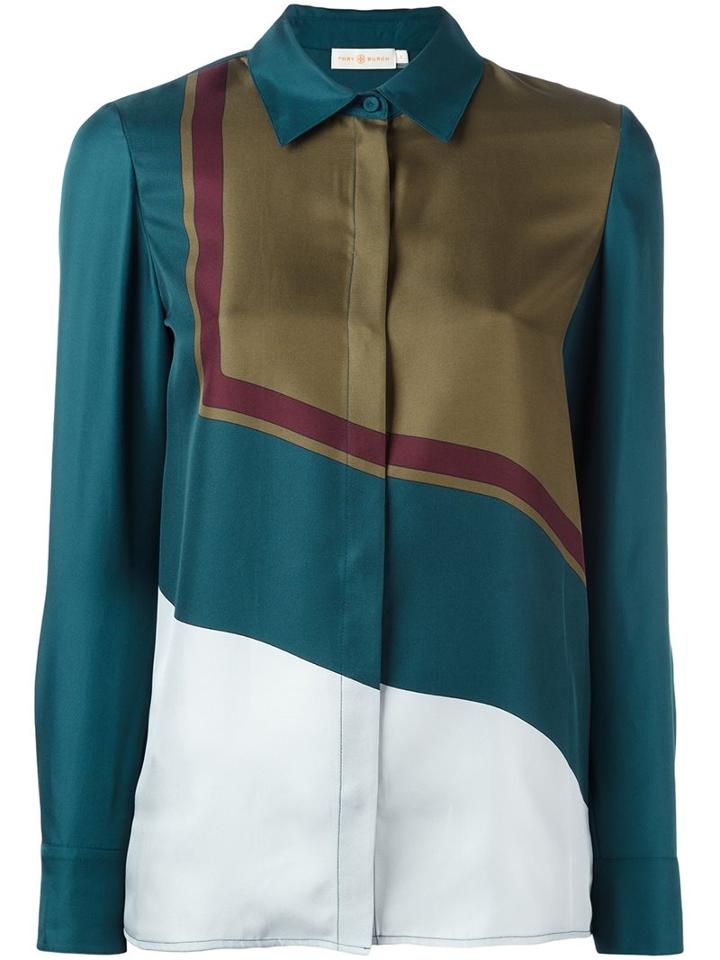 Tory Burch Geometric Print Shirt